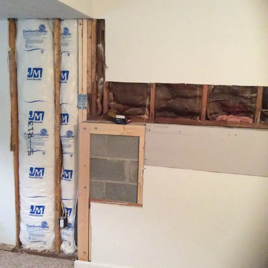Wall insulation replacement during Structural Drying in Port Royal